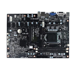 8 GPU Cryptocurrency Mining Motherboard Brand New – B85 slots main