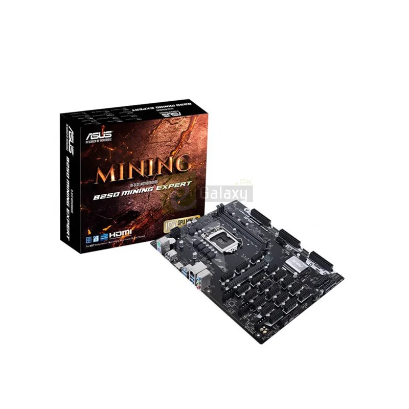 ASUS B250 Mining Expert 19X PCI-e Motherboard 1 AS b250 19pcie