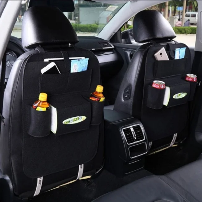 Car Back Seat Multi Pocket Waterproof Travel Organizer 1 car back seat cover