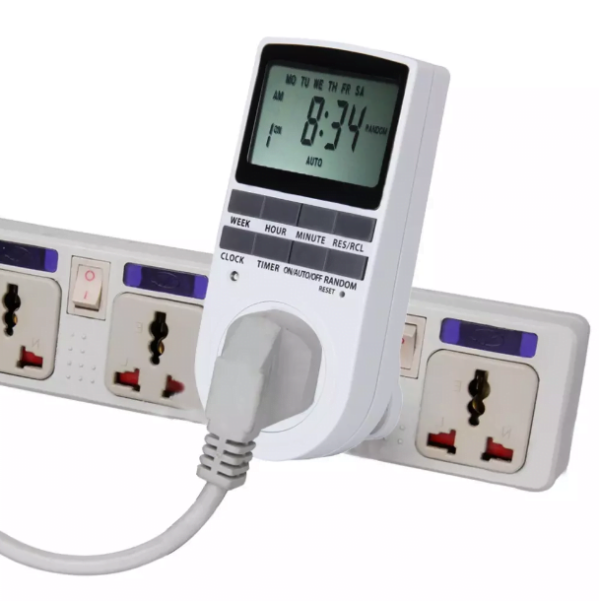 Buy UK Plug 230V AC Programmable Timer Socket In Pakistan 2026
