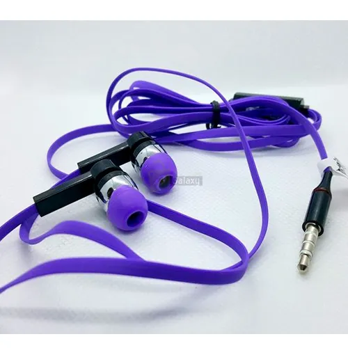 Taher Stereo Earphone with Super Bass 3 Blue Handsfree