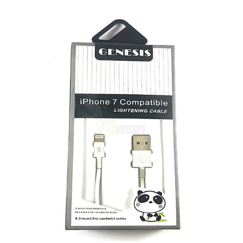 Genesis iPhone 7 8 10 Lightning Cable Hi Speed