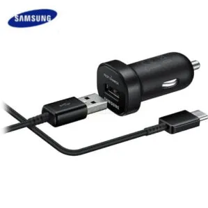 Samsung Fast Car Charger USB C Mini with Cable