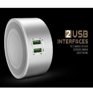 LDNIO A2208 Dual USB Charger with LED Touch Sensor single