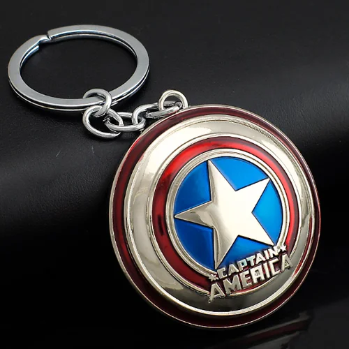 Captain America Shield Keychain Super Hero keychain 1 Shield Captain