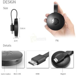 Google Chromecast Mirroring mobile to tv wireless connector Mirascreen Miracast details