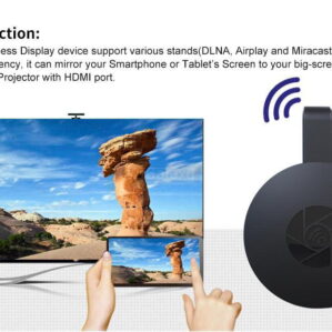 Google Chromecast Mirroring mobile to tv wireless connector Mirascreen Miracast introduction