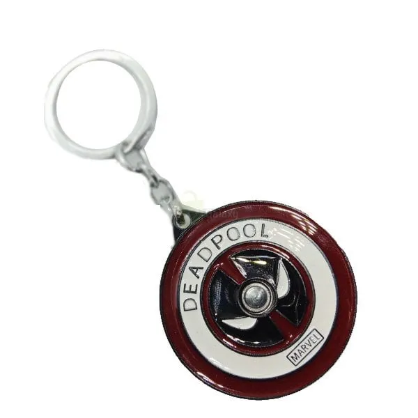 Deadpool keychain Marvel Keychain keyring for cars bikes 3 marvel deadpool keychain back