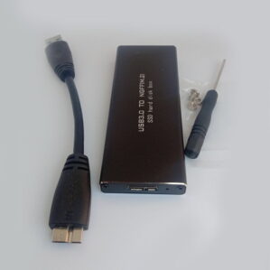 M.2 SATA SSD to USB 3.0 External SSD Enclosure with UASP NGFF Support in box new