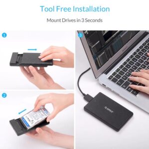 ORICO 2 5 Inch HDD Case USB3 0 To SATA 3 0 Micro B External Hard easy installation