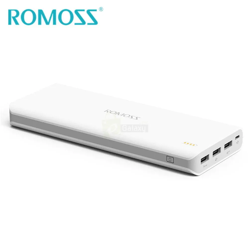 ROMOSS Sense 9 Power Bank 25000mAh Samsung iPhone power bank side