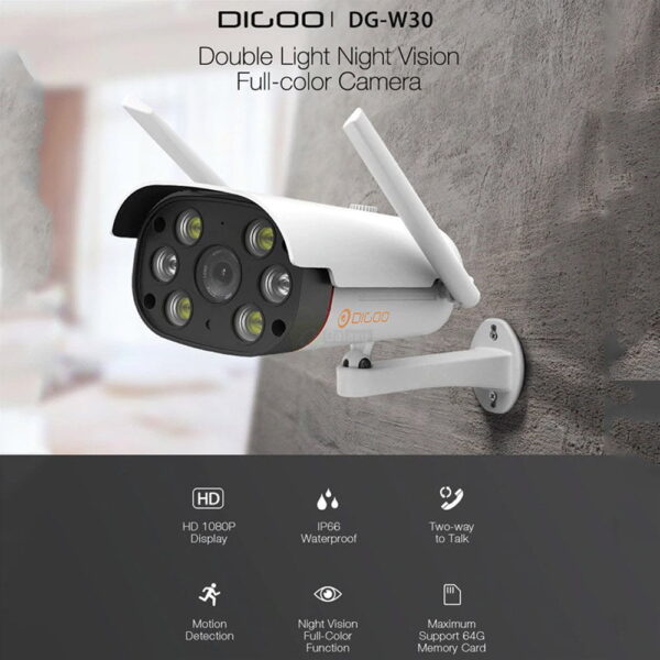 digoo w30 wireless camera functions