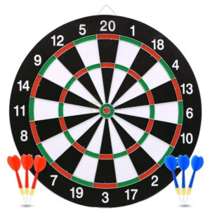 17 inches Dart Board Game Wooden Adult Game Main