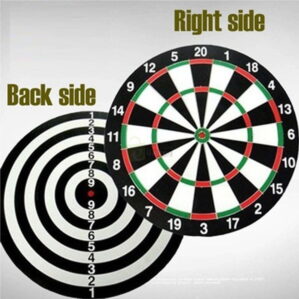 17 inches Dart Board Game Wooden backside