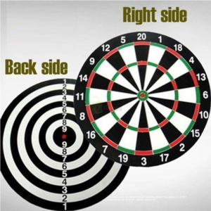 17 inches Dart Board Game Wooden backside