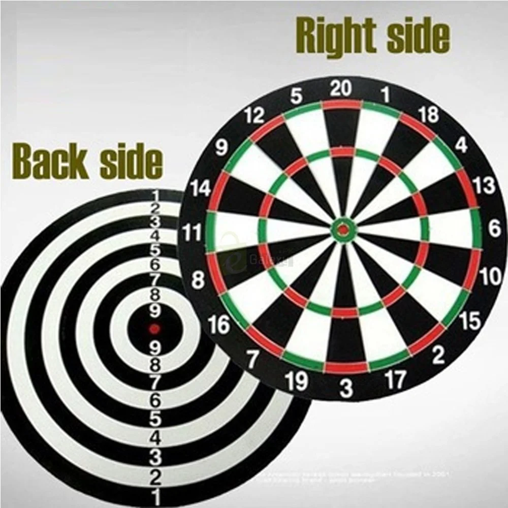 17 inches Dart Board Game Wooden backside