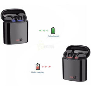 7S TWS Mini Bluetooth Headset charging indicator