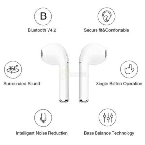 7S TWS Mini Bluetooth Headset features