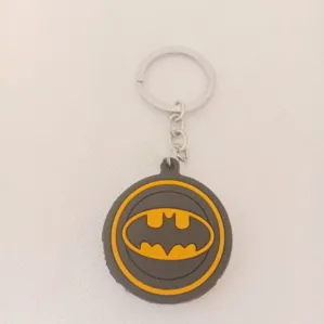 Batman rubber keychain