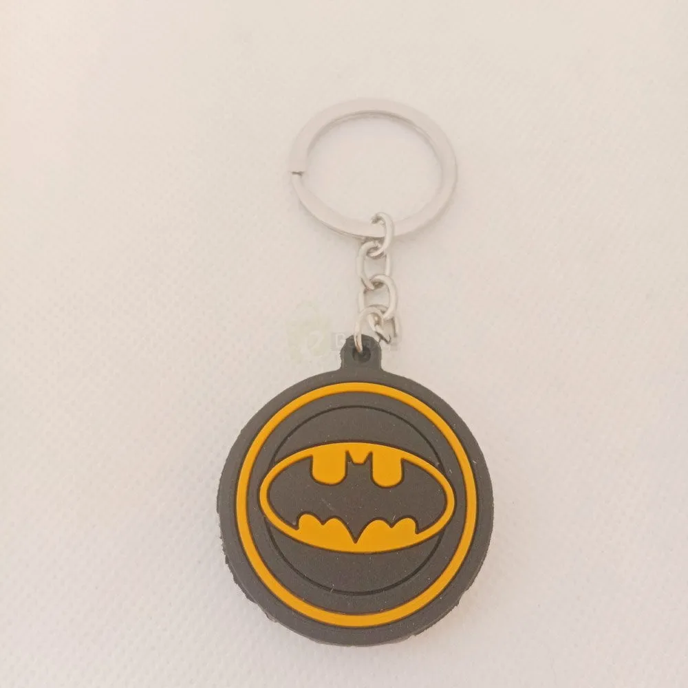 Batman rubber keychain