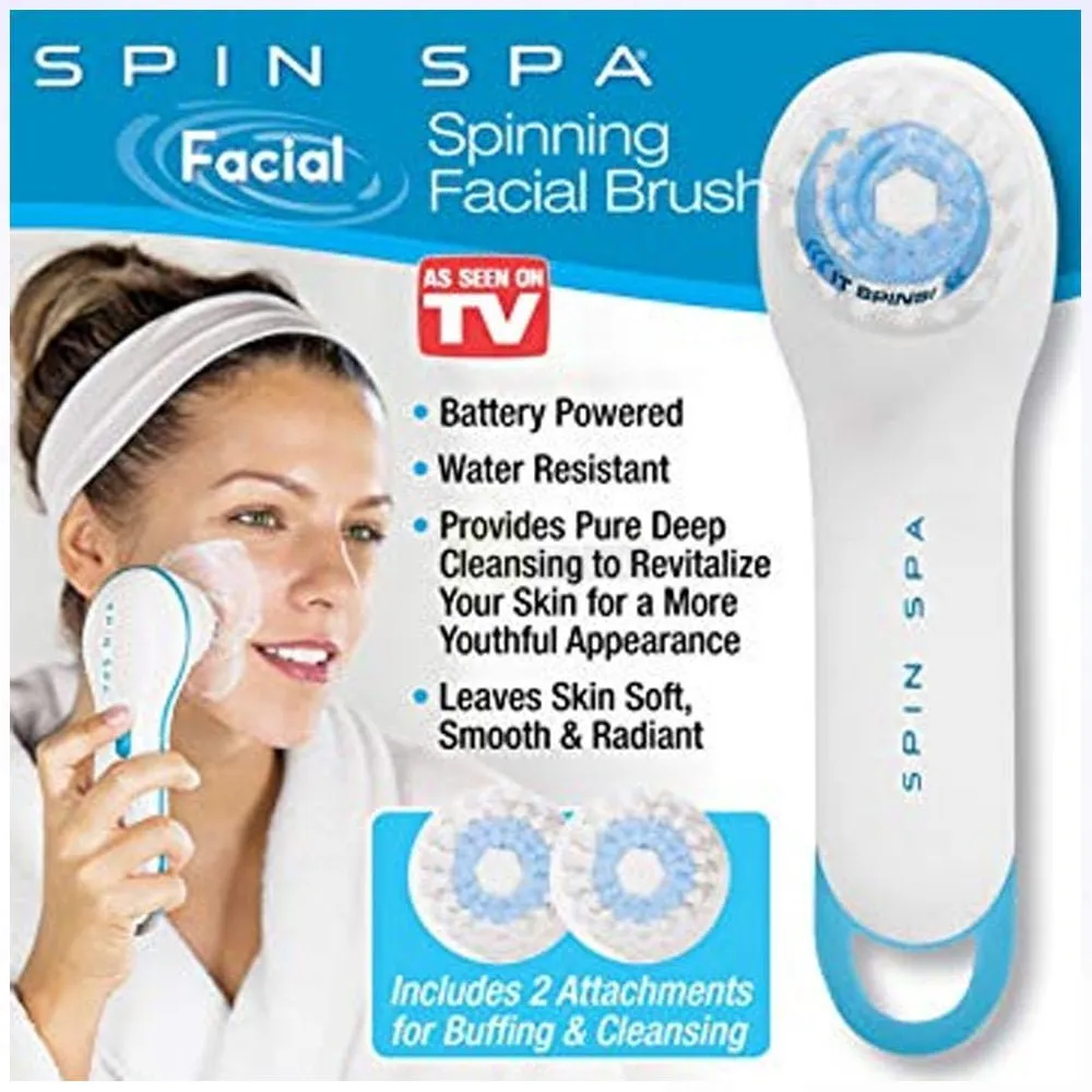 Spin Spa Cleansing Facial Brush 1 Spin Spa Cleansing Facial Brush description