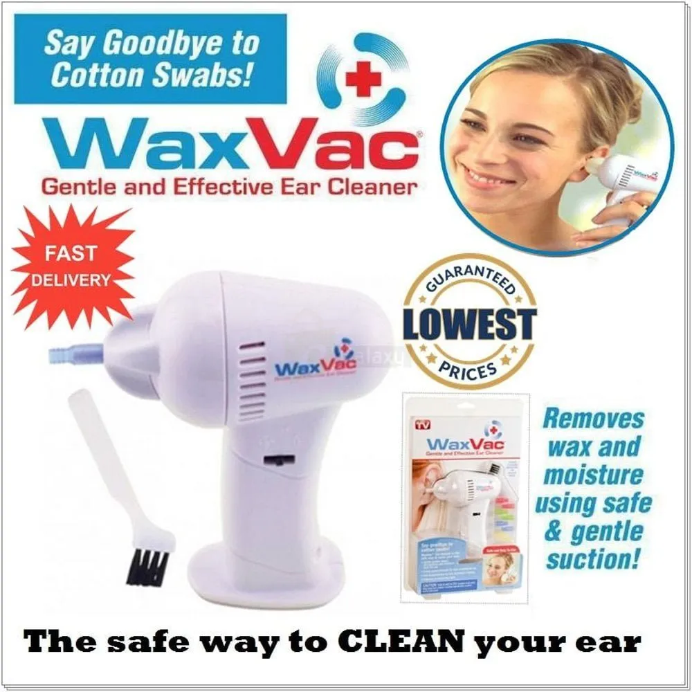 Wax Vac Gentle and Effective Ear Cleaner 1 Wax Vac Gentle and Effective Ear Cleaner