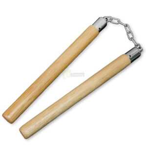 Wooden Nunchaku Martial Arts Rattan