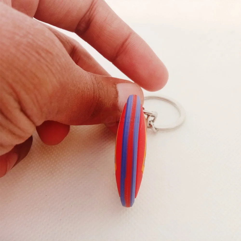 Superman Rubber Keychain Mavel Keychain 4 superman logo keychain rubber side round