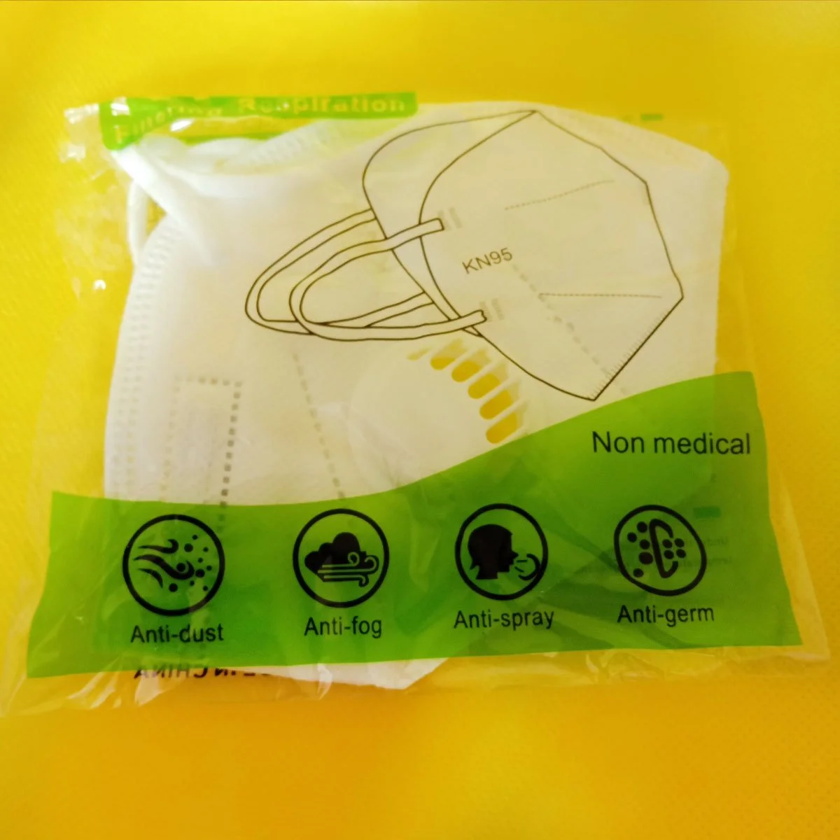 KN95 Mask Respirator, Anti Dust Face Mask 7 KN95 packing