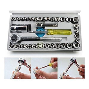 Aiwa 40 Pcs Wrench Screwdriver Tool Kit 3