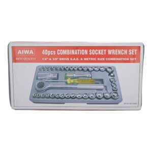 Aiwa 40 Pcs Wrench Screwdriver Tool Kit 4