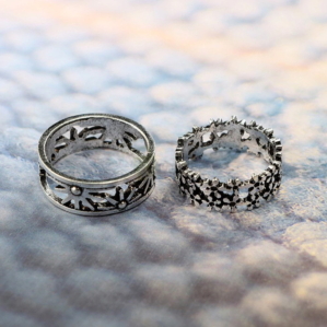 13pcs Set Antique Silver Rings for Women Jewelry JW03 4