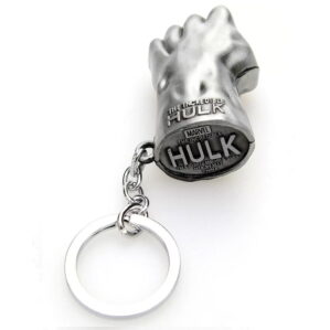 Incredible Hulk keychain Marvel Hulk Punch Keychain sliver 2