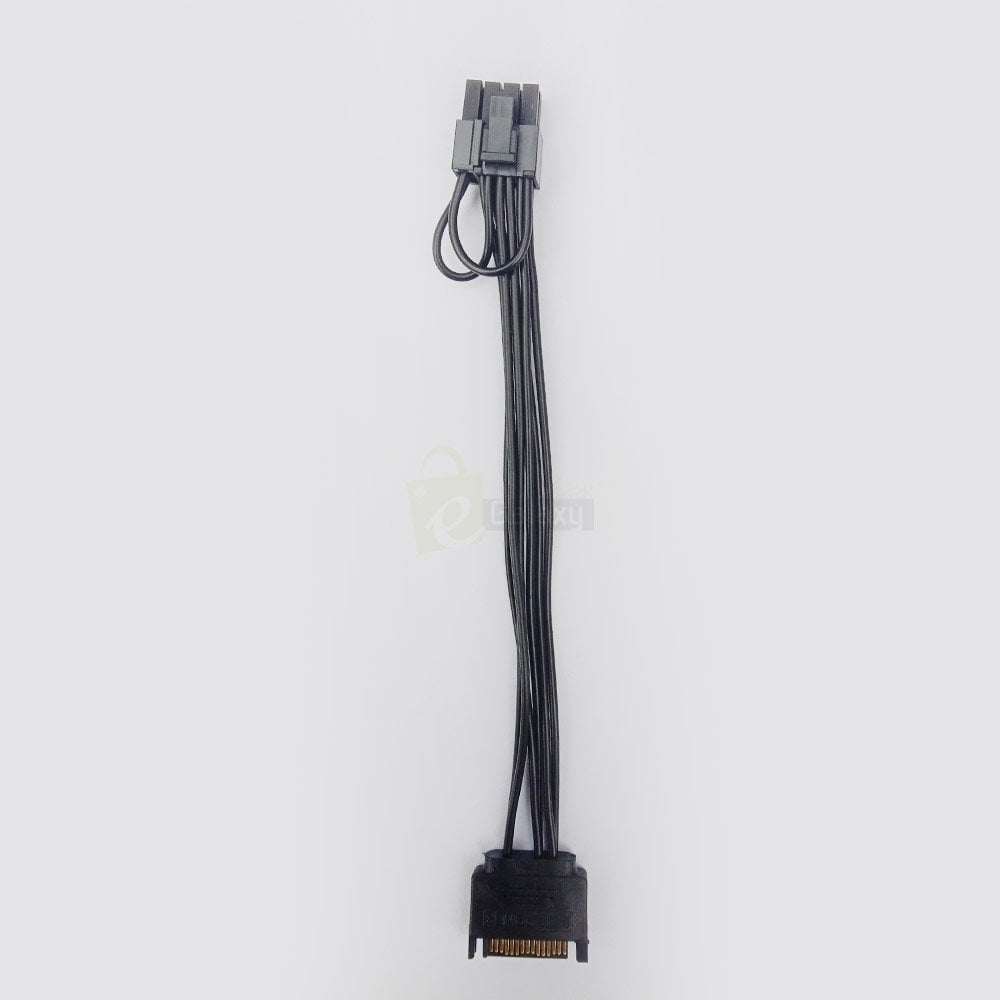 15pin SATA Male to 8pin62 PCI E 20cm Power Supply Cable PCIe cable main