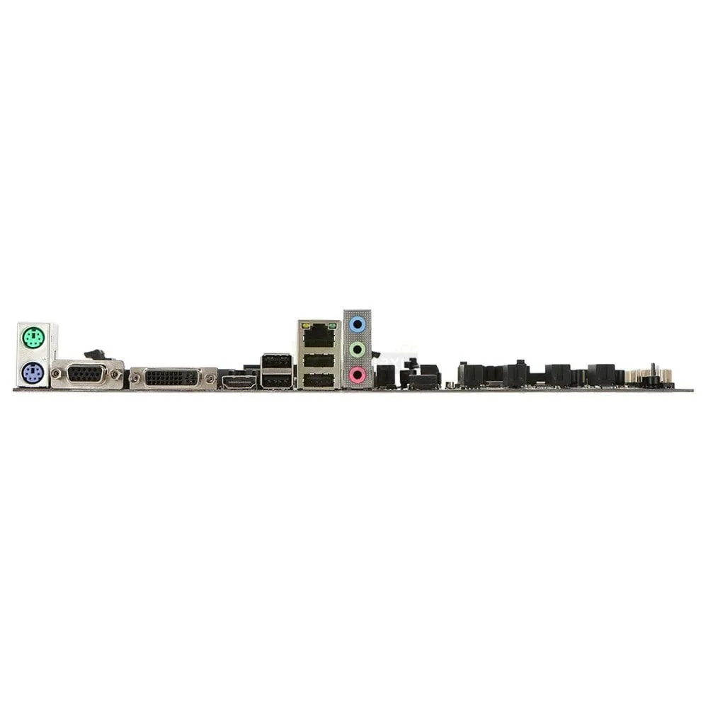Colorful H81A BTC V20 6 PCI E Slots LGA1150 Socket Mining Motherboard sideview