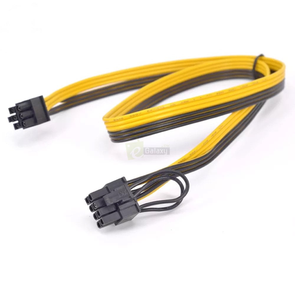 6pin to 8pin cable 60cm gpu power cable