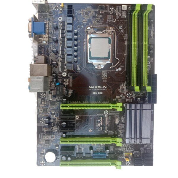 MAXSUN MS B85 BTC LGA1150 Mining Motherboard 3x 16x PCI Express Slots