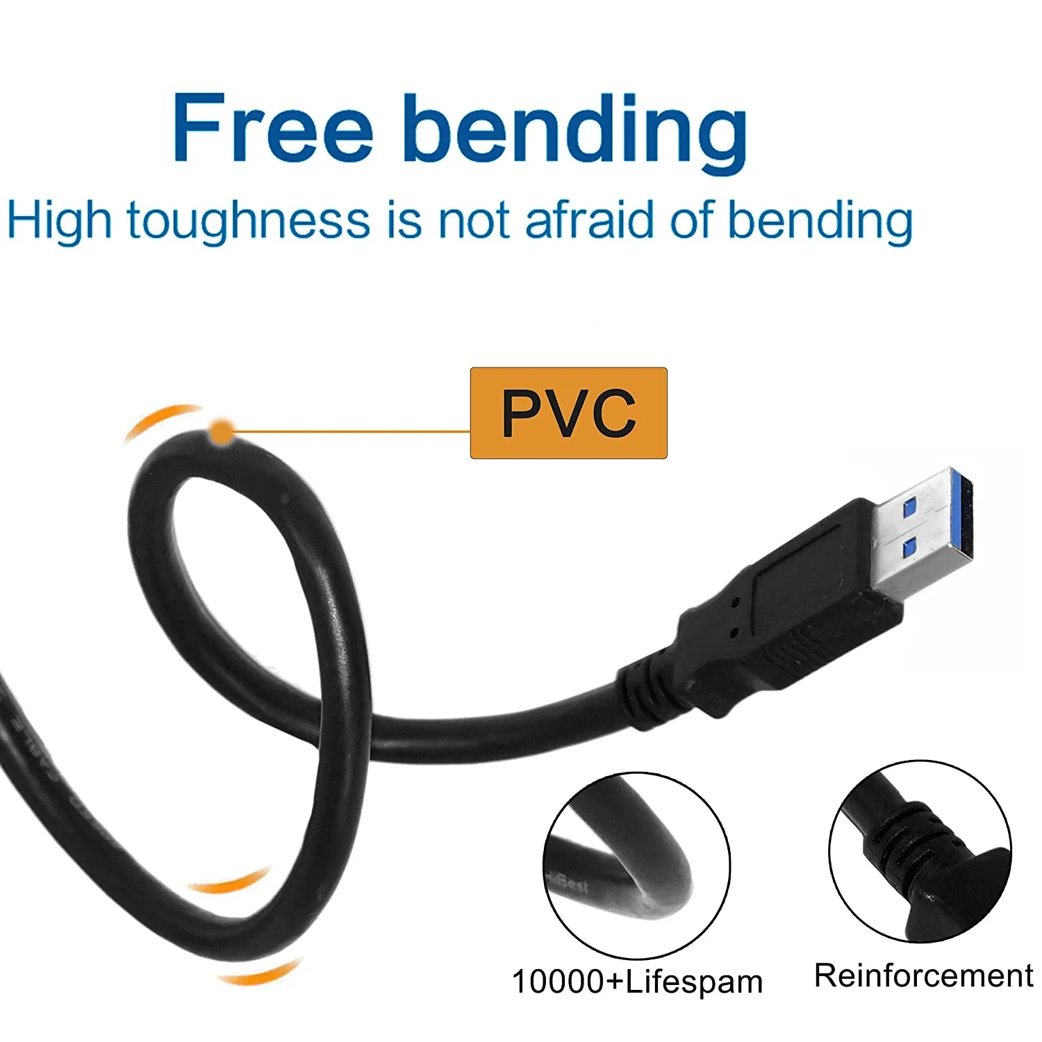usb to usb 3.0 bending