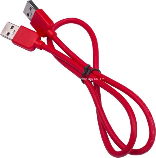 Super Speed USB 3.0 Type A Cable - Male to Male USB 1 meter Red cable 1 1 meter cable