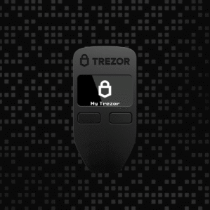 Trezor one hardware wallet black