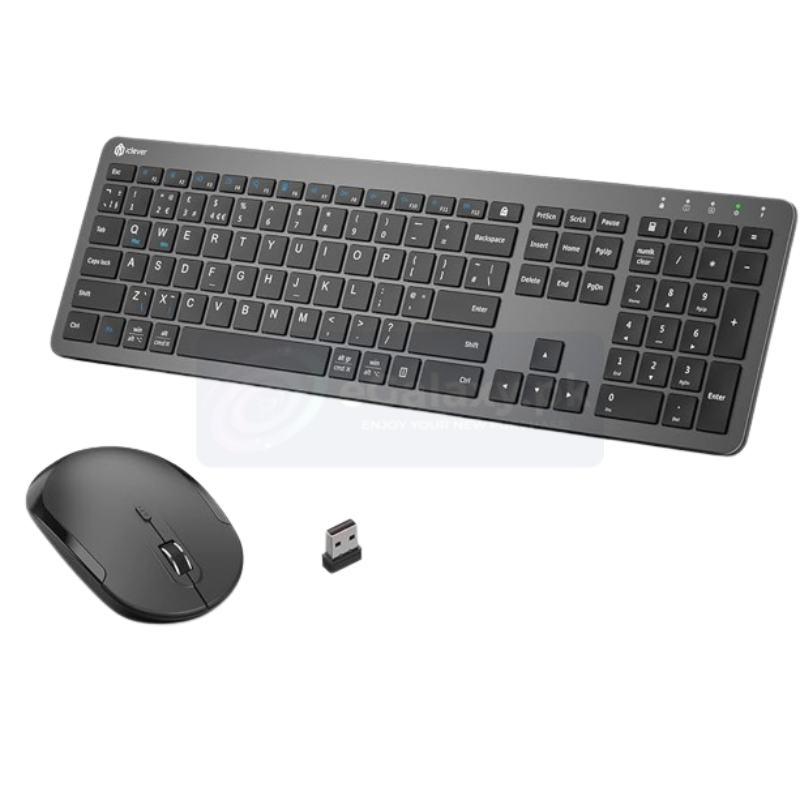 iclever 2.4ghz wireless keyboard and mouse combo IC GK08