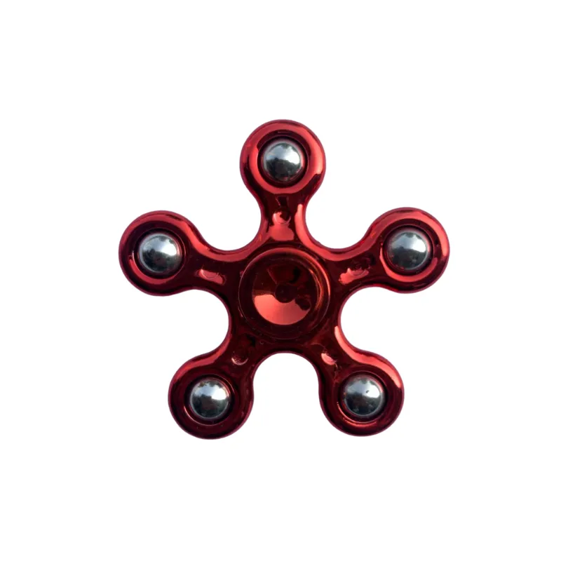 Fidget Spinner Red - Instant Stress Relief and Enhanced Focus! 1 Fidget Spinner Red