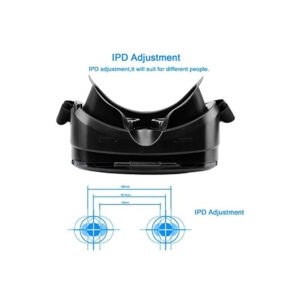 VR Box Virtual Reality Box Bee Shaped Compatible with iPhone, Samsung 3.5 6.0 Screen mobiles IDP adjustable