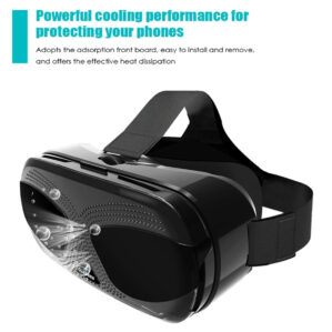 VR Box Virtual Reality Box Bee Shaped Compatible with iPhone, Samsung 3.5 6.0 Screen mobiles cooling