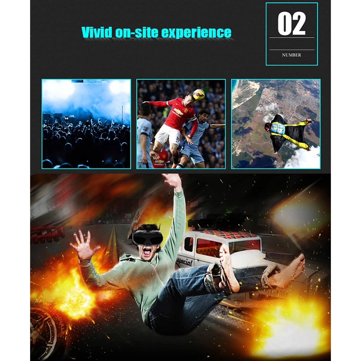 VR Box Virtual Reality Box Bee Shaped Compatible with iPhone, Samsung 3.5 6.0 Screen mobiles gaming