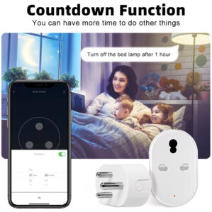 Smart 16A WiFi Power Plug countdown function