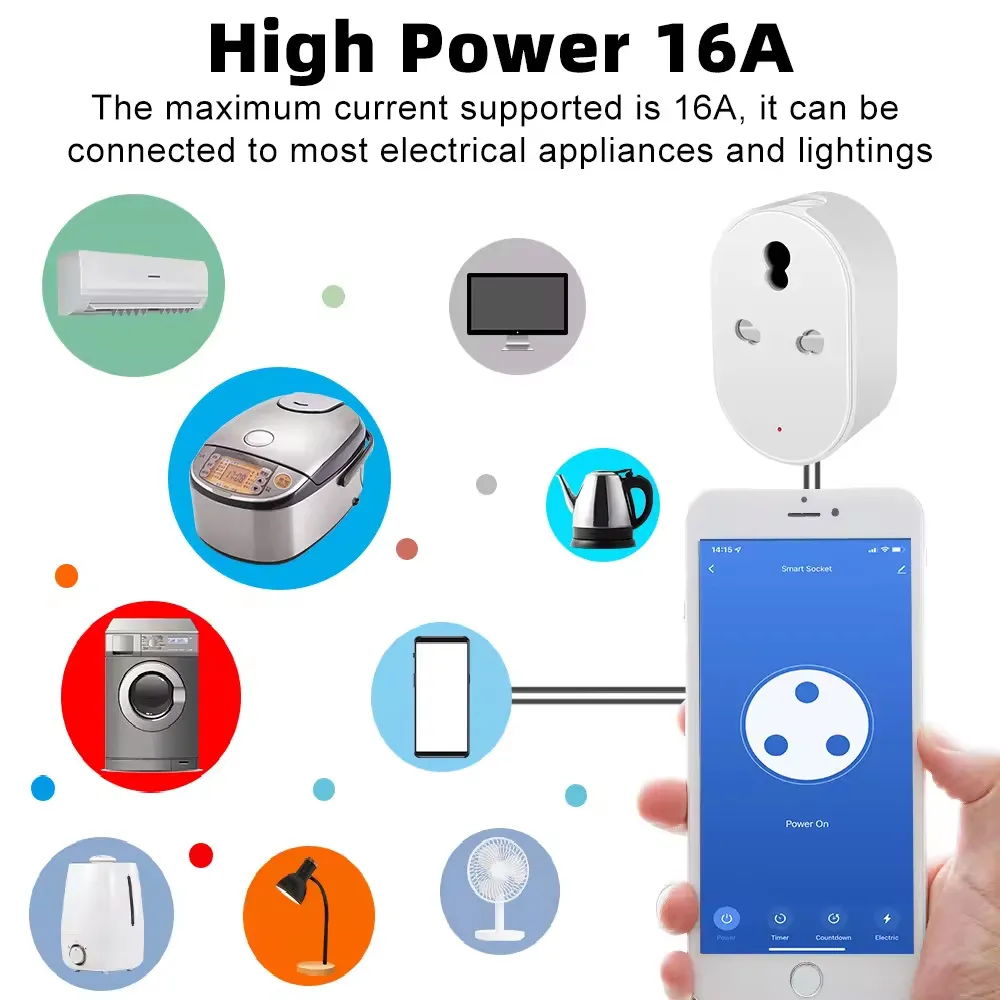 Smart 16A WiFi Power Plug support