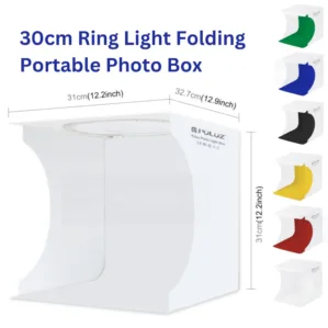 30cm Ring Light Folding Portable Photo Box