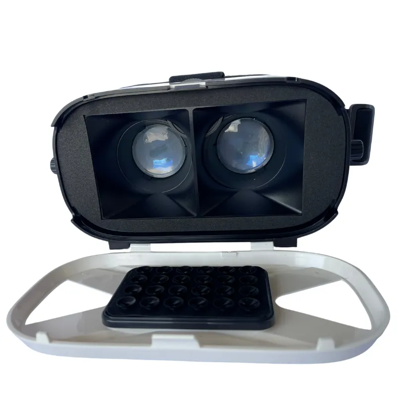 FTLL 3D VR Headset for Android & iOS | Virtual Reality Goggles with Eye Protection, Adjustable Focus, HD Lenses, and Adjustable Straps, 360° Immersive Experience, and Comfortable Design 9 60