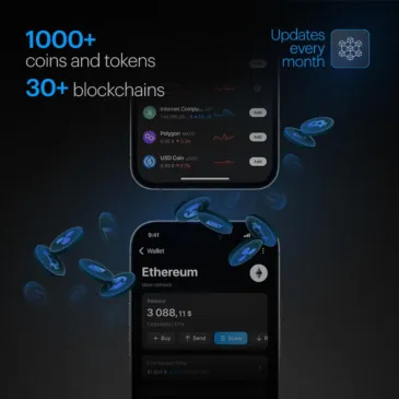 Tangem Wallet Pack of 2 1000+ tokens